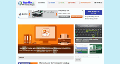 Desktop Screenshot of belajaroffice.com